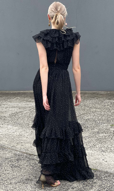 Sabina Musáyev Salma maxi gown