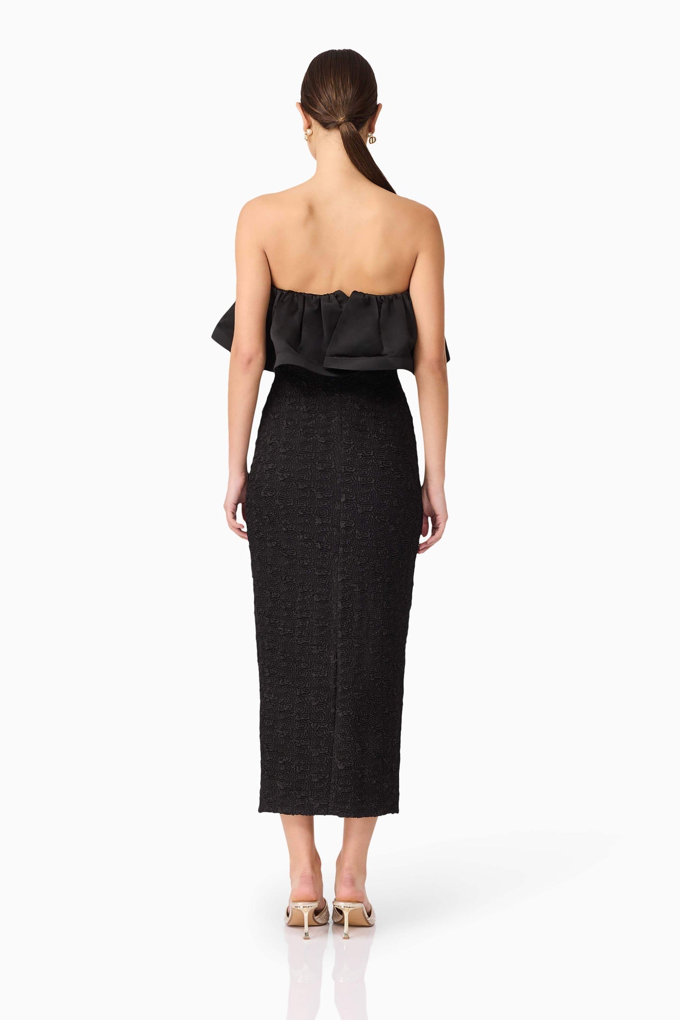 Elliatt dandelions midi dress