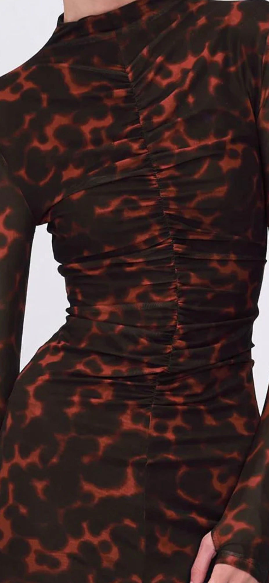 Suboo Remi Tortoiseshell Mini Dress