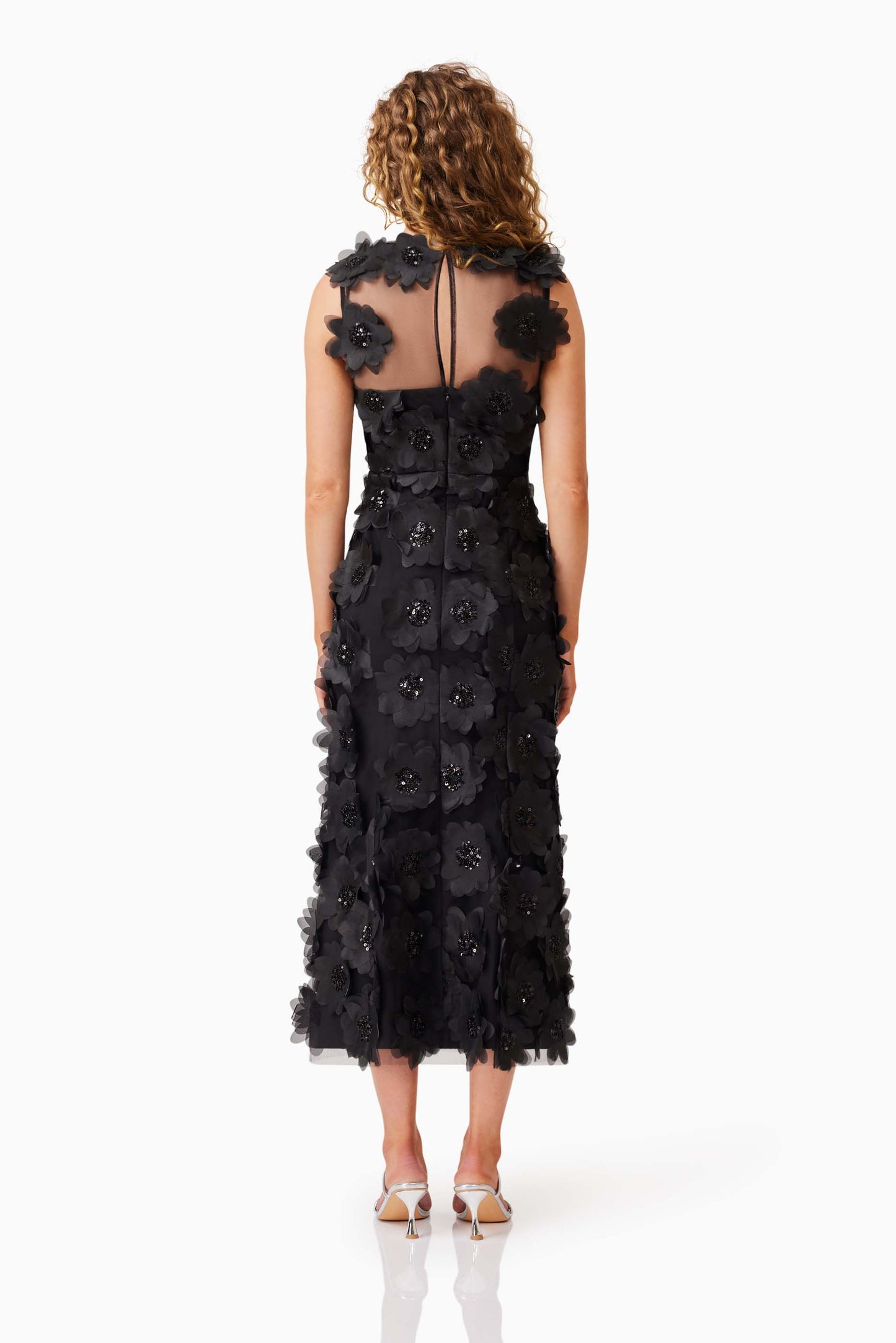 Elliatt CherryBlossom lace midi dress