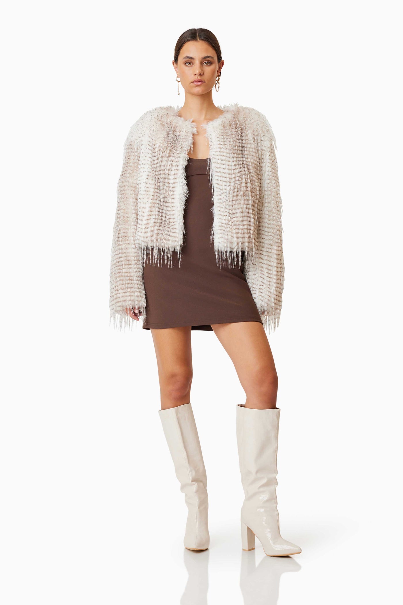 ELLIATT tansy fur jacket