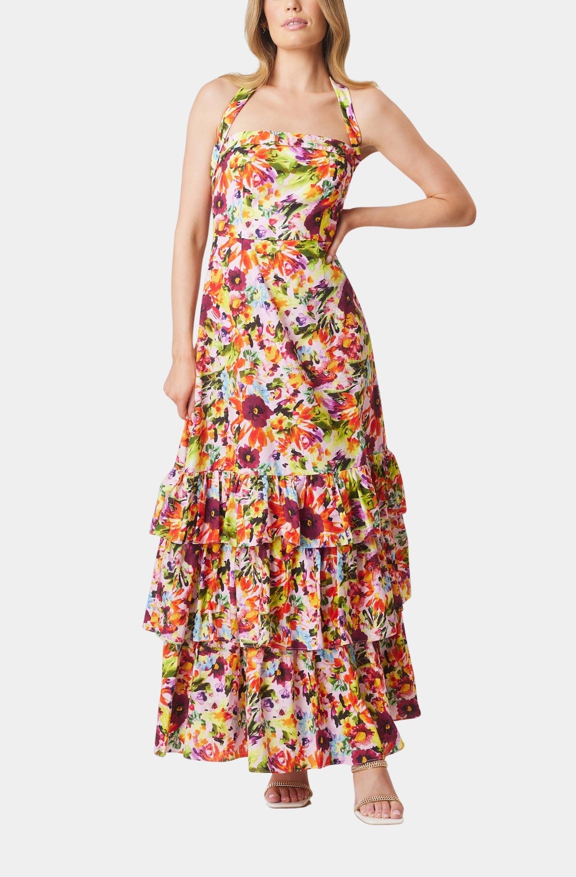 Elliatt Elira maxi halter dress