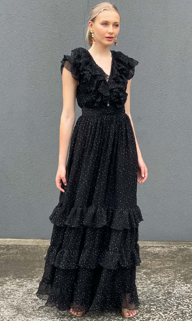 Sabina Musáyev Salma maxi gown
