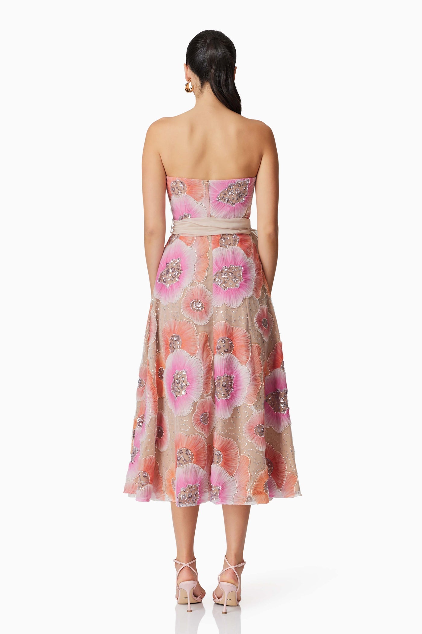 Elliatt Brittany strappy a line midi dress