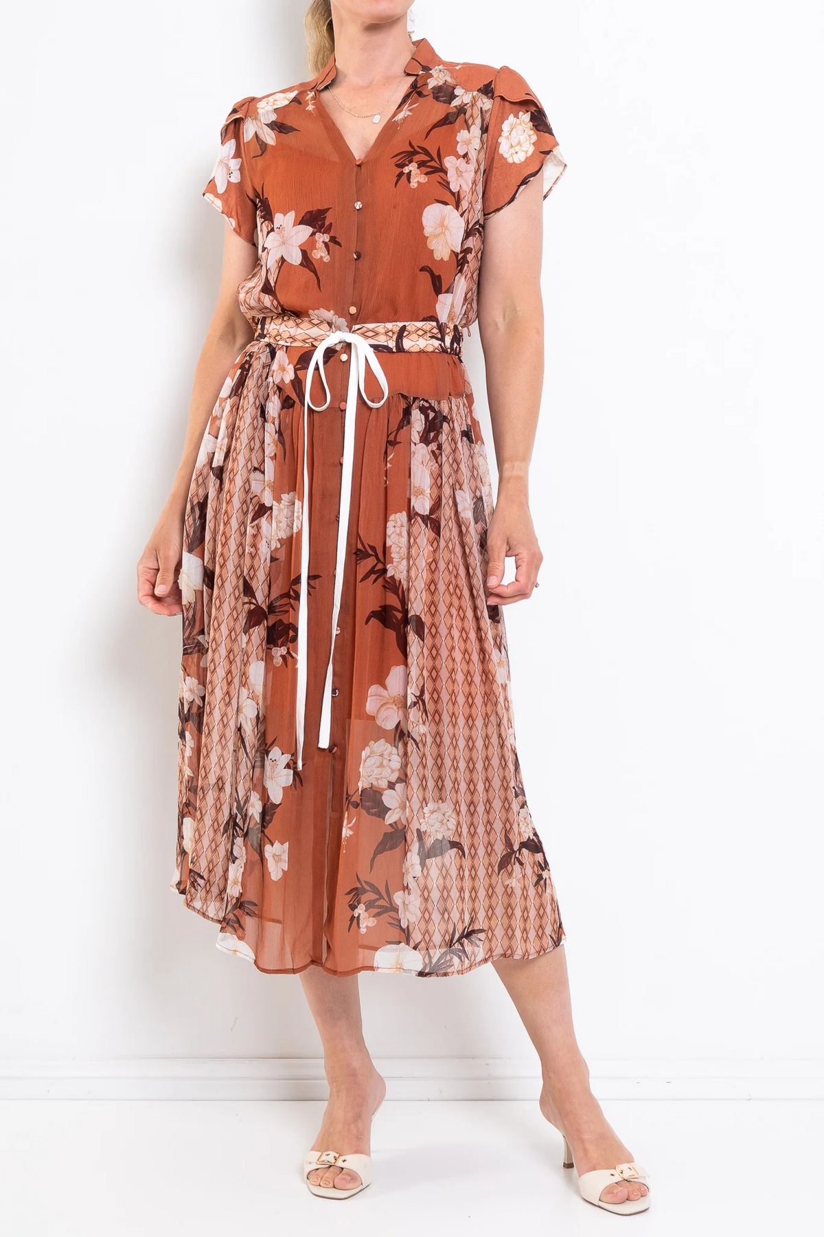 Once was Perla midi dress