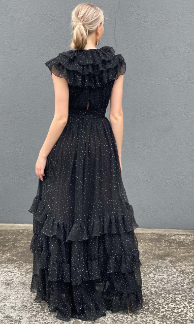 Sabina Musáyev Salma maxi gown