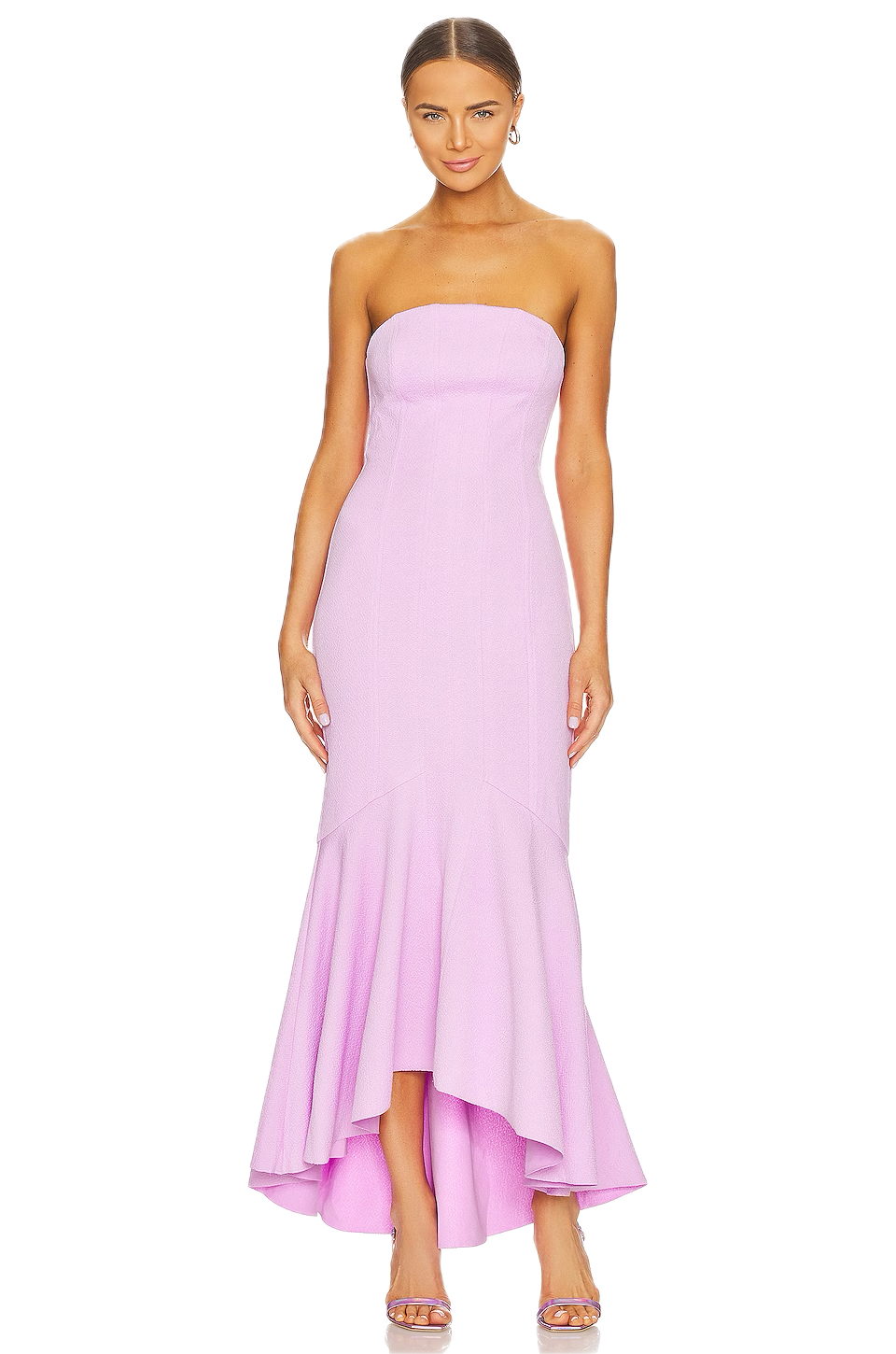 Elliatt Serenade Hi-Low Crepe Dress