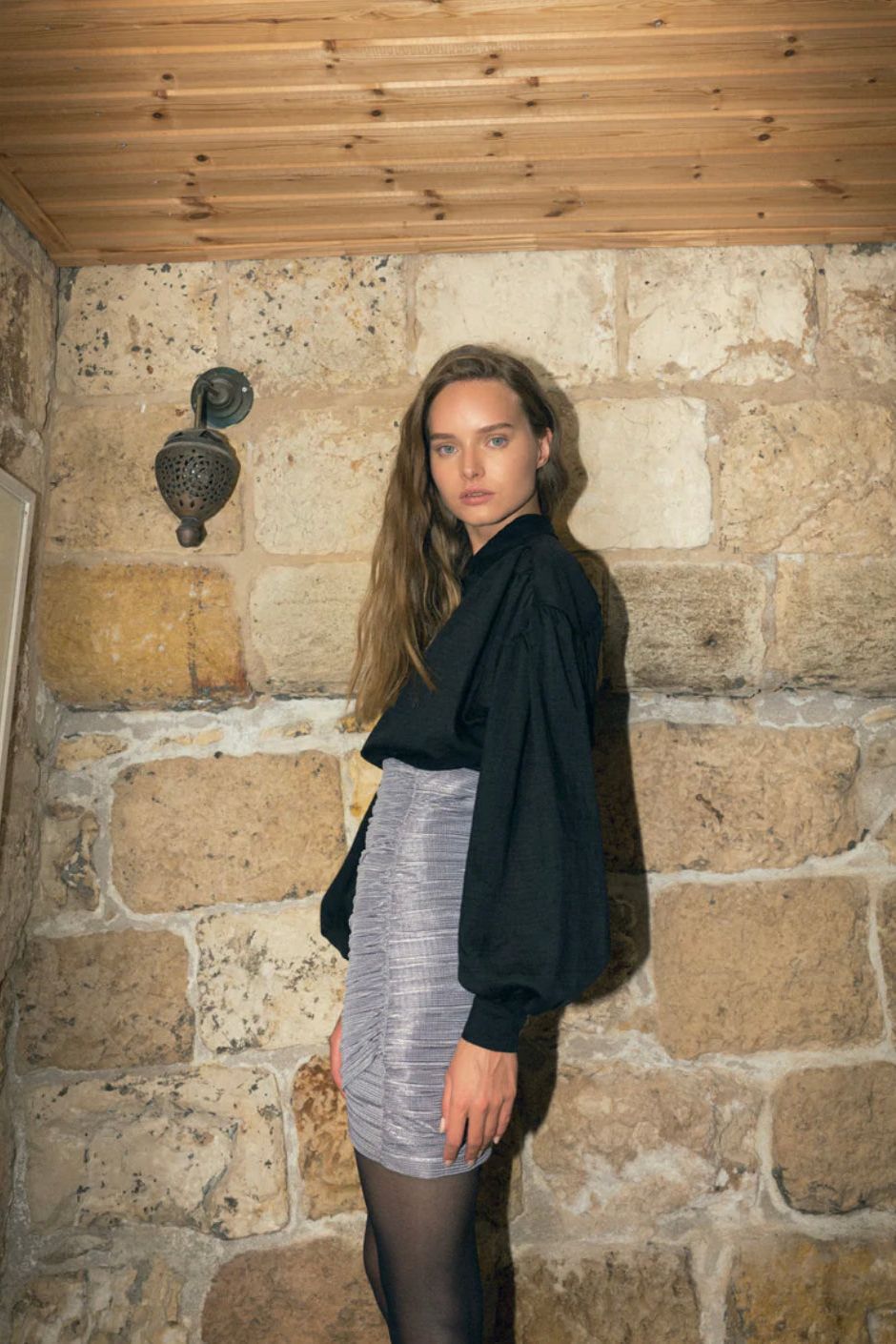 SABINA MUSAYEV SHEILA SKIRT - Bread Boutique - CUTE, PINK, SABINA MUSAYEV, SOPHISTICATED, TOP - Darwin boutique - Darwin fashion