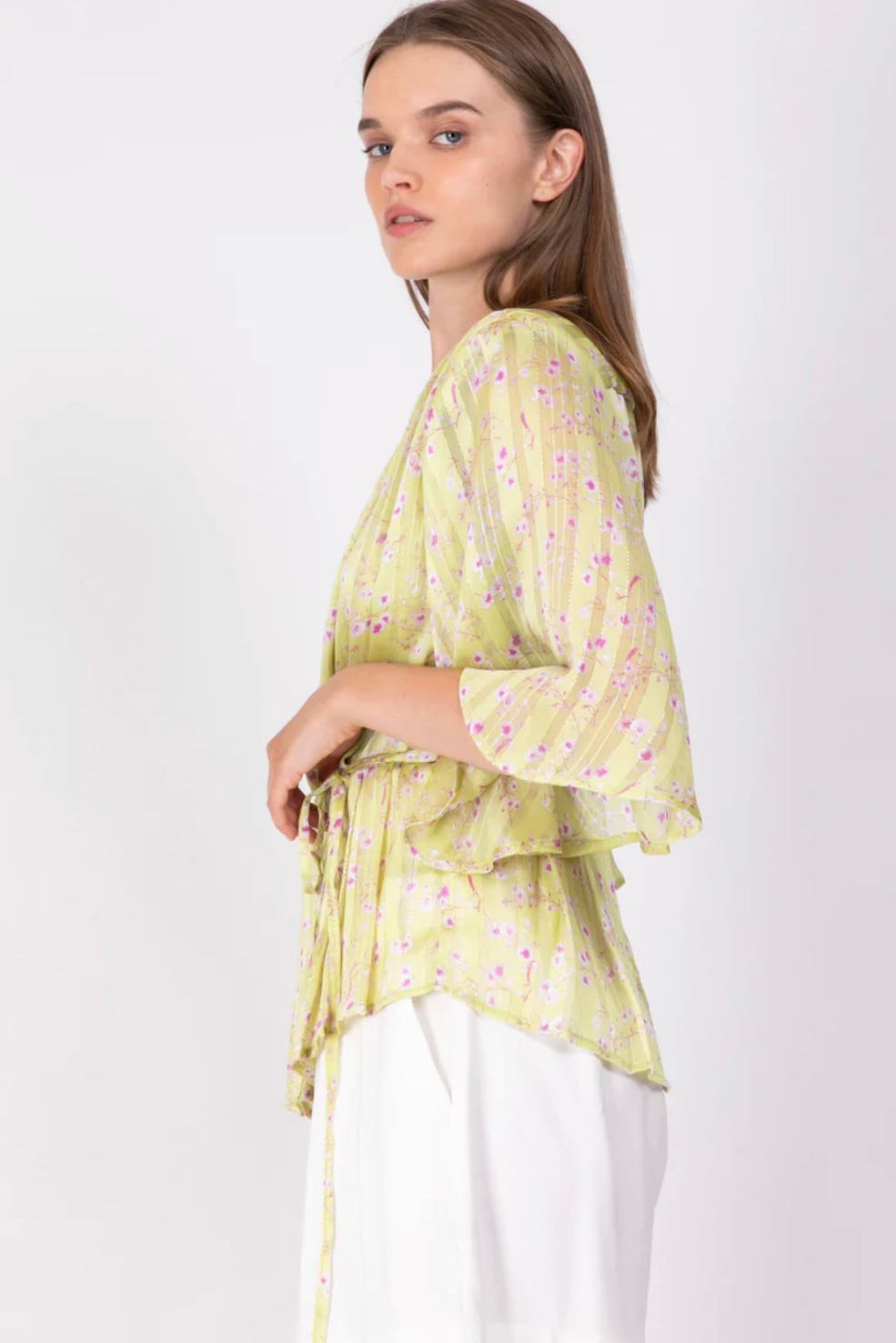 SABINA MUSAYEV FIELD TOP - LIME - Bread Boutique - SABINA MUSAYEV - Darwin boutique - Darwin fashion