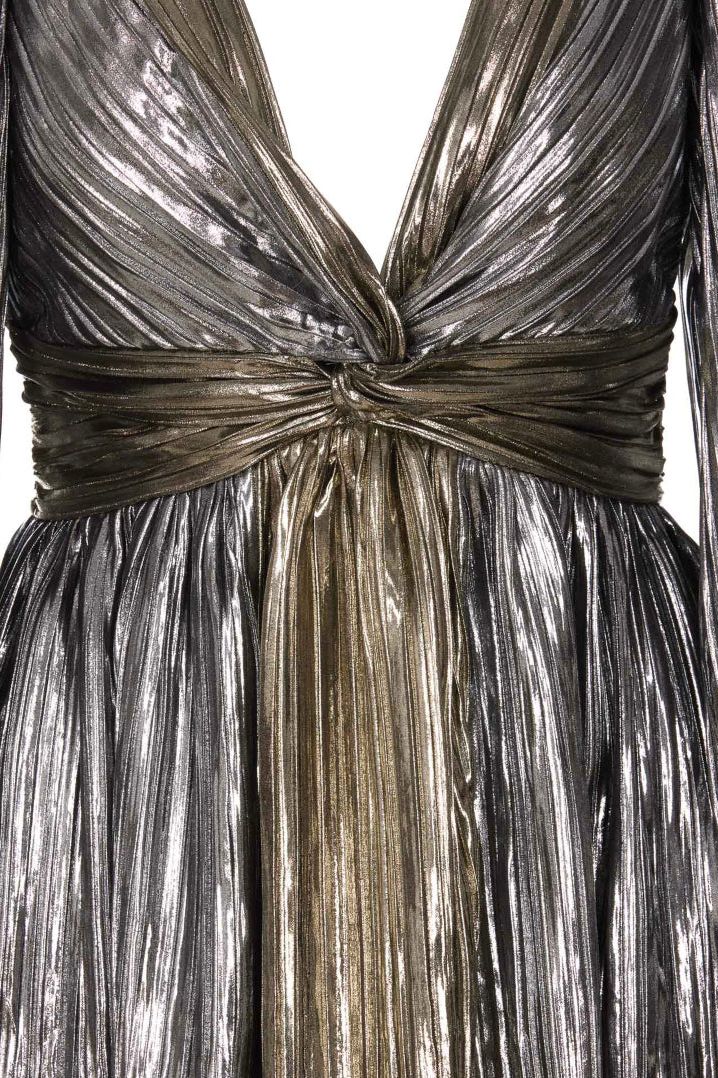 SABINA MUSAYEV GLAUSE MINI DRESS - Bread Boutique - asymmetrical, GLAMOROUS, gold, GORGEOUS, GOWNS, LONG SLEEVED, polyester, SABINA MUSAYEV, SATIN, SEXY, SHIMMERING, silver, SOFT, SOPHISTICATED, sophisticaterd, STUNNING, stylish, SUPERB, WAISTED - Darwin boutique - Darwin fashion