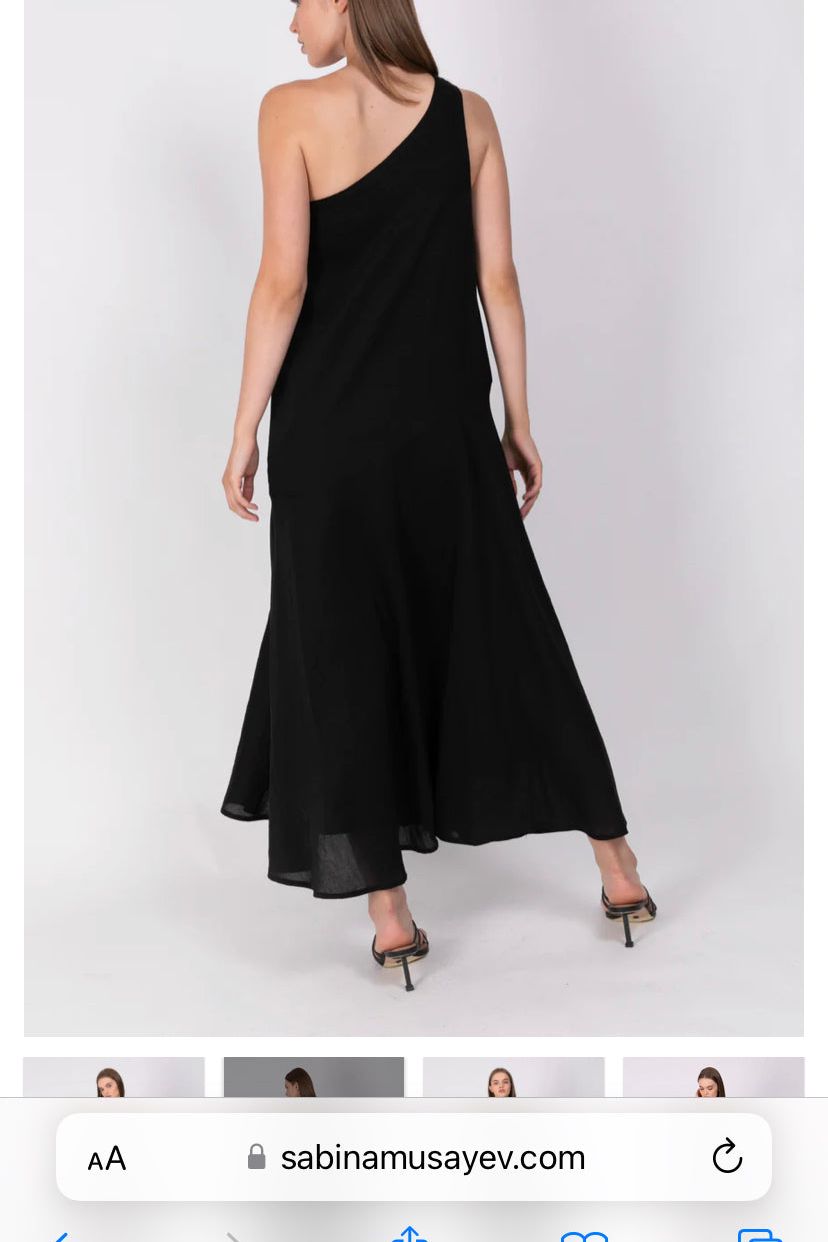 SABINA MUSAYEV GRANITA DRESS - Bread Boutique - asymmetrical, black, cotton, daywear, dress, GLAMOROUS, GORGEOUS, SABINA MUSAYEV, SEXY, SOFT, SOPHISTICATED, STUNNING, stylish, SUPERB - Darwin boutique - Darwin fashion