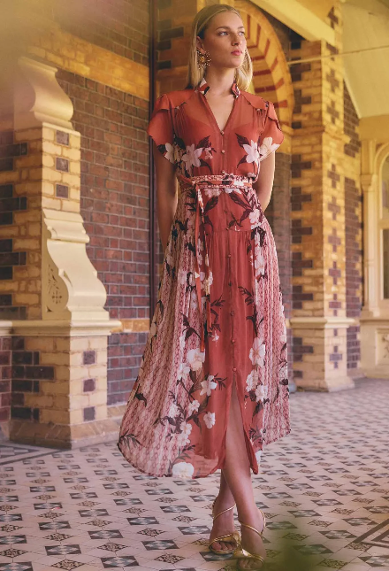 Once was Perla midi dress