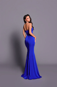 Nicoletta halter gown