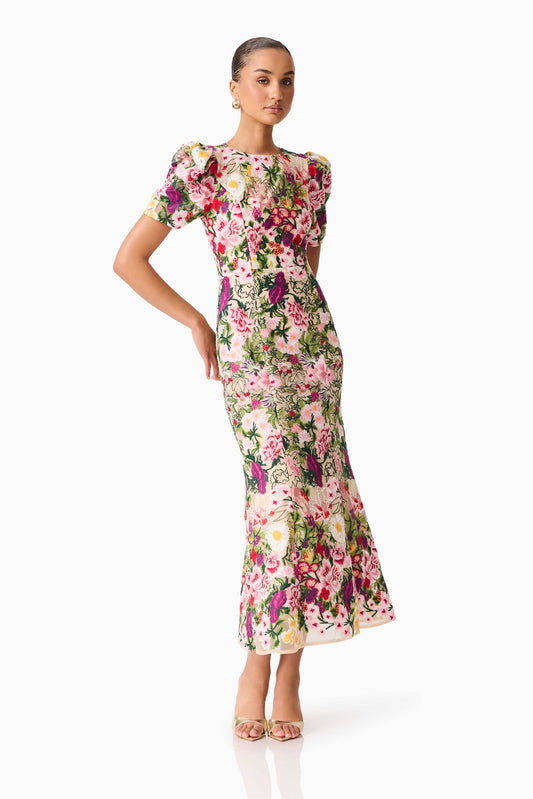 Elliatt Flora Midi Dress