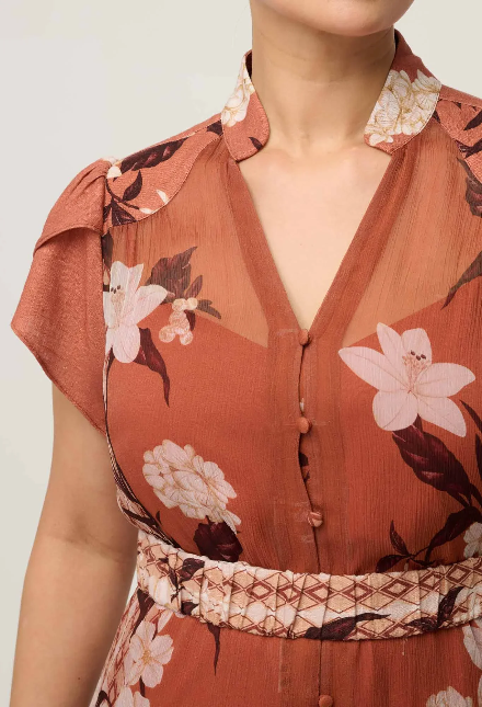 Once was Perla midi dress