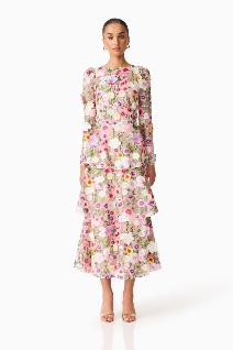 Elliatt Neve lace gown