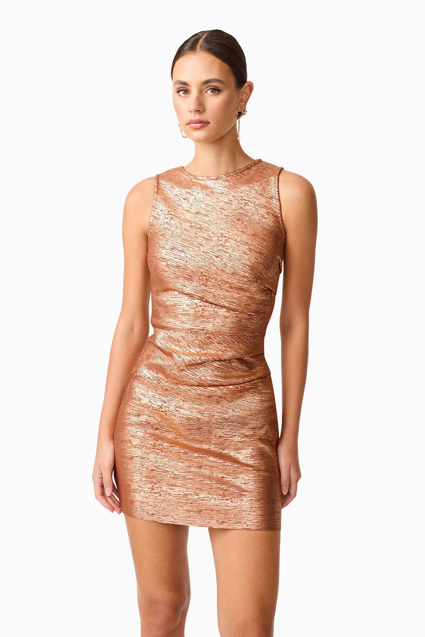 Elliatt Rhian bandage mini dress