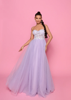 NICOLETTA (FORMERLY J'ADORE) ~corset lace bodice tulle gown