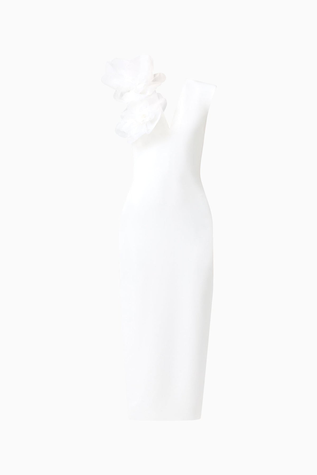 Verdessa V-Neck Maxi Dress in Raspberry