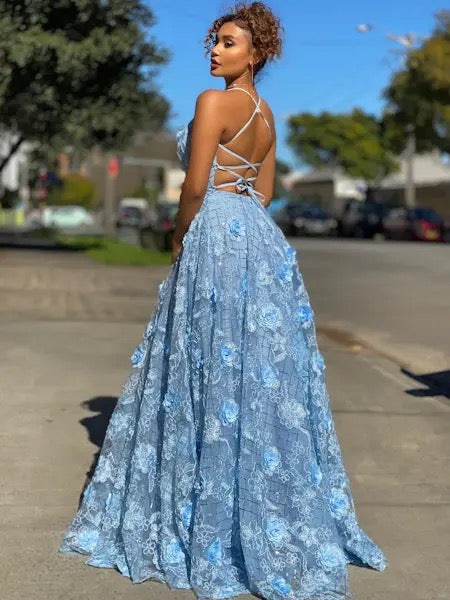 J’Adore limited edition 3D lace full length gown