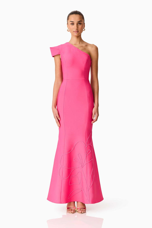 Elliatt Opline one shoulder gown