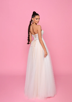 NICOLETTA (FORMERLY J'ADORE) ~corset lace bodice tulle gown