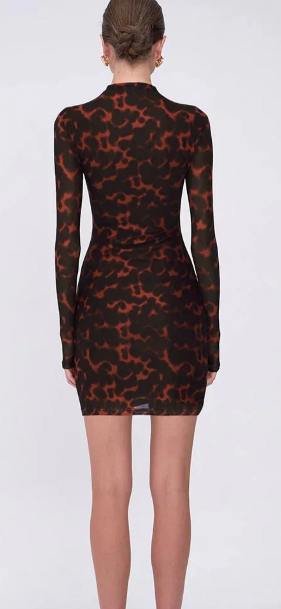 Suboo Remi Tortoiseshell Mini Dress