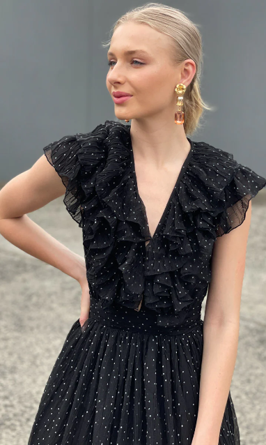 Sabina Musáyev Salma maxi gown