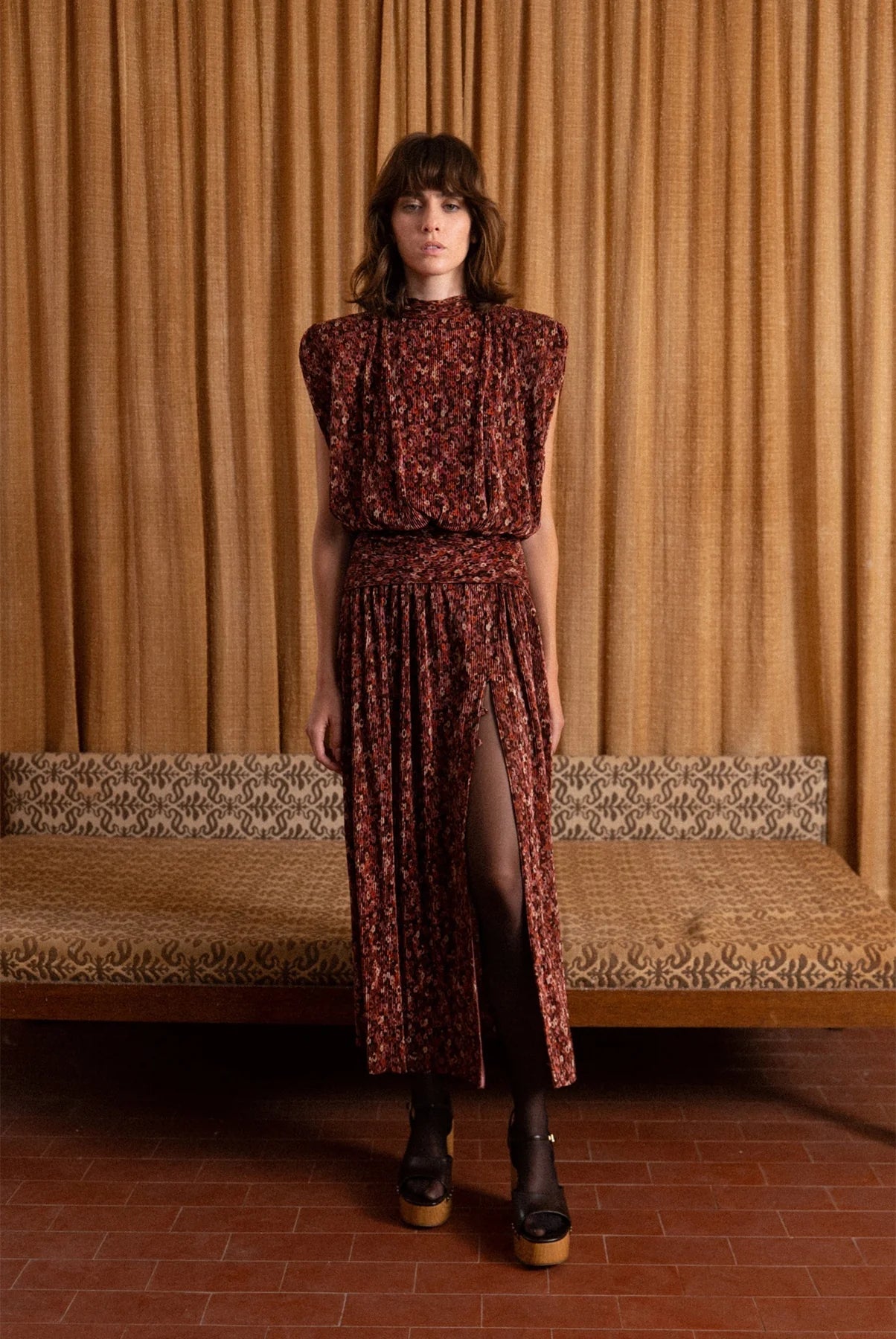 SABINA MUSAYEV Solange midi dress – BREAD BOUTIQUE