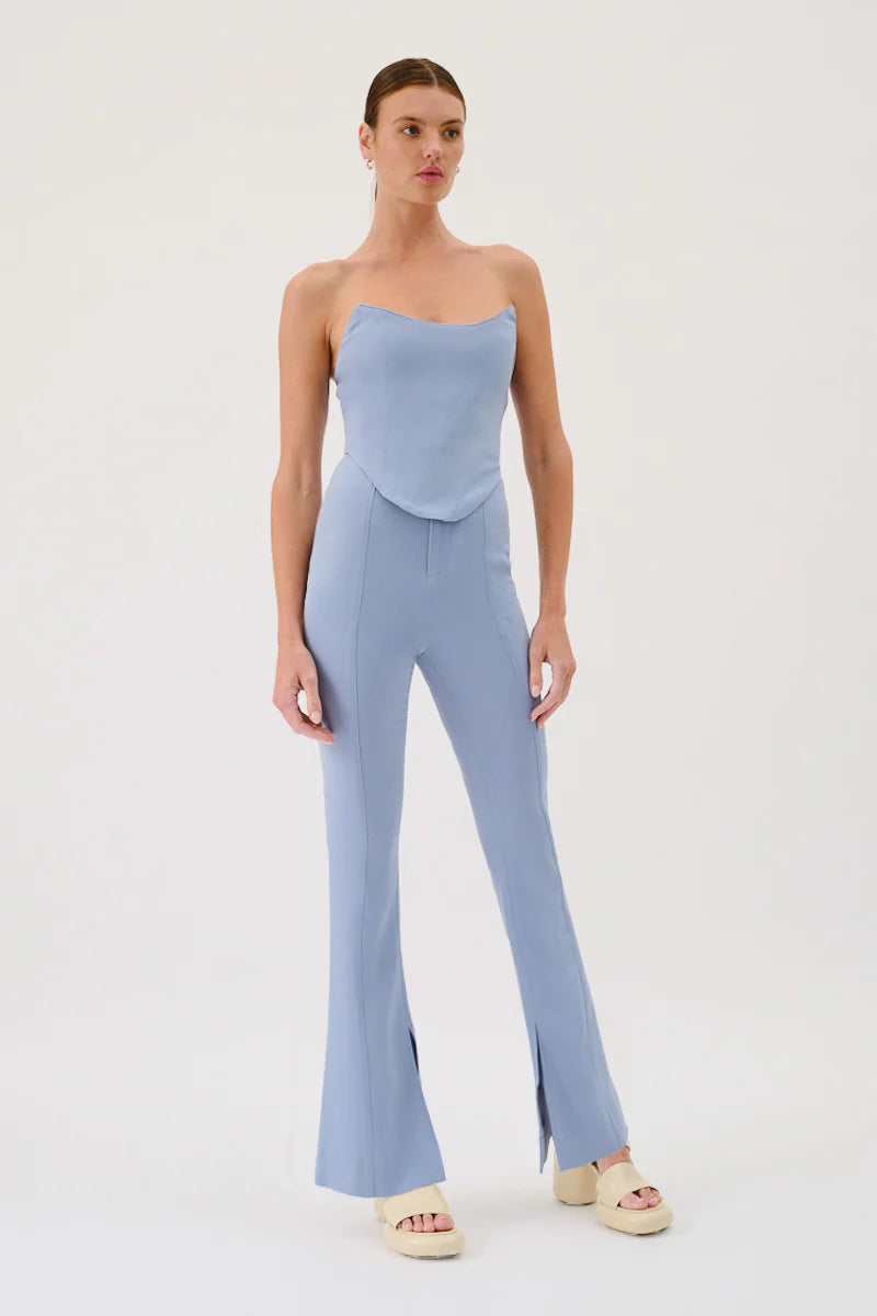 Suboo Remi Flared Pants - Blue