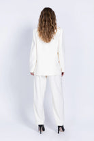 SABINA MUSAYEV LOUISE JACKET - Bread Boutique  - absolutely stunning, collared, GLAMOROUS, GORGEOUS, LONG SLEEVED, RED, SABINA MUSAYEV, SEXY, sleeved, SOFT, SOPHISTICATED, STUNNING, stylish, SUPERB, TAILORED, WHITE - Darwin boutique - Darwin fashion