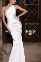 J'ADORE AUSTRALIA Ivory Dress - Bread Boutique  - absolutely stunning, asymmetrical, ball gown, ballgown, BEAUTIFUL, comfortable, ELEGANT, eveningwear, feminine, FORMALWEAR, gala gown, GORGEOUS, GOWN, GOWNS, ivory, jadore, JP101, LIGHTWEIGHT, SEXY, sleeveless, SOPHISTICATED, SUPERB, WAISTED, wedding, WHITE - Darwin boutique - Darwin fashion