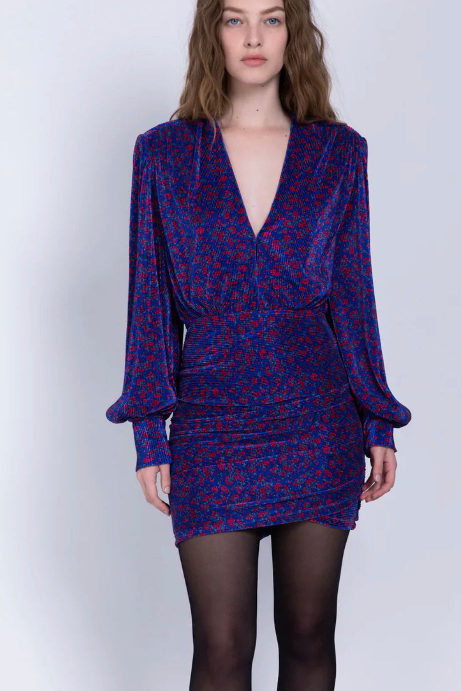 SABINA MUSAYEV CAPELLA DRESS - Bread Boutique  - asymmetrical, GLAMOROUS, GORGEOUS, long sleeve, puffed sleeve, SABINA MUSAYEV, SEXY, SOFT, SOPHISTICATED, STRETCHY, STUNNING, SUPERB, WAISTED - Darwin boutique - Darwin fashion