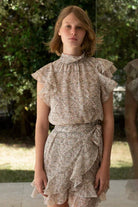 SABINA MUSAYEV SNAPIR SKIRT - Bread Boutique  - CUTE, feminine, mini, PINK, SABINA MUSAYEV, short, skirt, SOPHISTICATED, TOP - Darwin boutique - Darwin fashion