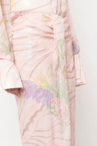 SABINA MUSAYEV LIMA SKIRT - BLUSH PRINT - Bread Boutique  - absolutely stunning, assymetricaal, asymmetrical, BLUSH, floral, FLOWERS, GLAMOROUS, GORGEOUS, loose fit, PINK, polyester, printedfloral, SABINA MUSAYEV, SEXY, shiny, SOFT, SOPHISTICATED, STUNNING, stylish, summer, SUPERB, WAISTED - Darwin boutique - Darwin fashion