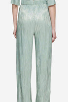 SABINA MUSAYEV COAST PANTS - Bread Boutique  - GLAMOROUS, GORGEOUS, MINT, PANT, pants, polyester, SABINA MUSAYEV, SEXY, SHIMMER, SHIMMERING, shiny, SOFT, SOPHISTICATED, STUNNING, stylish, SUPERB, WAISTED - Darwin boutique - Darwin fashion