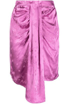 SABINA MUSAYEV ORCA SKIRT FUCHSIA - Bread Boutique  - asymmetrical, GLAMOROUS, GORGEOUS, polyester, SABINA MUSAYEV, SEXY, skirt, SOFT, SOPHISTICATED, STUNNING, SUPERB, viscose silk, WAISTED - Darwin boutique - Darwin fashion