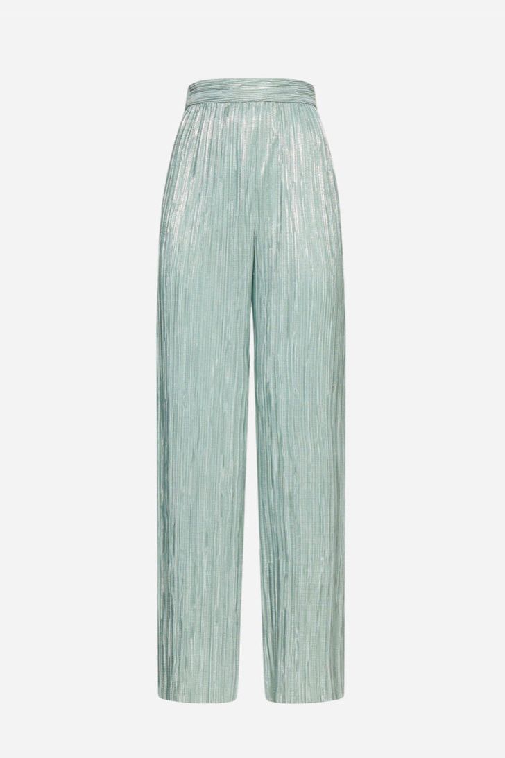 SABINA MUSAYEV COAST PANTS - Bread Boutique  - GLAMOROUS, GORGEOUS, MINT, PANT, pants, polyester, SABINA MUSAYEV, SEXY, SHIMMER, SHIMMERING, shiny, SOFT, SOPHISTICATED, STUNNING, stylish, SUPERB, WAISTED - Darwin boutique - Darwin fashion