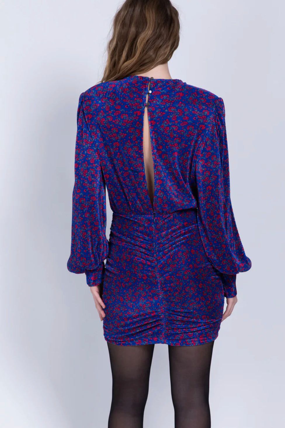 SABINA MUSAYEV CAPELLA DRESS - Bread Boutique  - asymmetrical, GLAMOROUS, GORGEOUS, long sleeve, puffed sleeve, SABINA MUSAYEV, SEXY, SOFT, SOPHISTICATED, STRETCHY, STUNNING, SUPERB, WAISTED - Darwin boutique - Darwin fashion