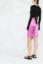 SABINA MUSAYEV ORCA SKIRT FUCHSIA - Bread Boutique  - asymmetrical, GLAMOROUS, GORGEOUS, polyester, SABINA MUSAYEV, SEXY, skirt, SOFT, SOPHISTICATED, STUNNING, SUPERB, viscose silk, WAISTED - Darwin boutique - Darwin fashion
