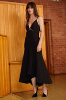 ACLER MARINE DRESS - Bread Boutique  - absolutely stunning, ACLER, asymmetrical, dress, eveningwear, flowy, GLAMOROUS, GORGEOUS, IMMACULATE, polyester, sleeveless, SOPHISTICATED, sophisticaterd, STRAPS, STRETCHY, STUNNING, stylish, SUPERB - Darwin boutique - Darwin fashion