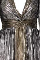 SABINA MUSAYEV GLAUSE MINI DRESS - Bread Boutique  - asymmetrical, GLAMOROUS, gold, GORGEOUS, GOWNS, LONG SLEEVED, polyester, SABINA MUSAYEV, SATIN, SEXY, SHIMMERING, silver, SOFT, SOPHISTICATED, sophisticaterd, STUNNING, stylish, SUPERB, WAISTED - Darwin boutique - Darwin fashion