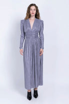 SABINA MUSAYEV PIPA DRESS - Bread Boutique  - asymmetrical, feminine, GLAMOROUS, GORGEOUS, MAUVE, midi, SABINA MUSAYEV, SEXY, SOFT, SUPERB, WAISTED - Darwin boutique - Darwin fashion
