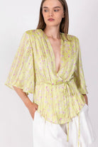 SABINA MUSAYEV FIELD TOP - LIME - Bread Boutique  - SABINA MUSAYEV - Darwin boutique - Darwin fashion